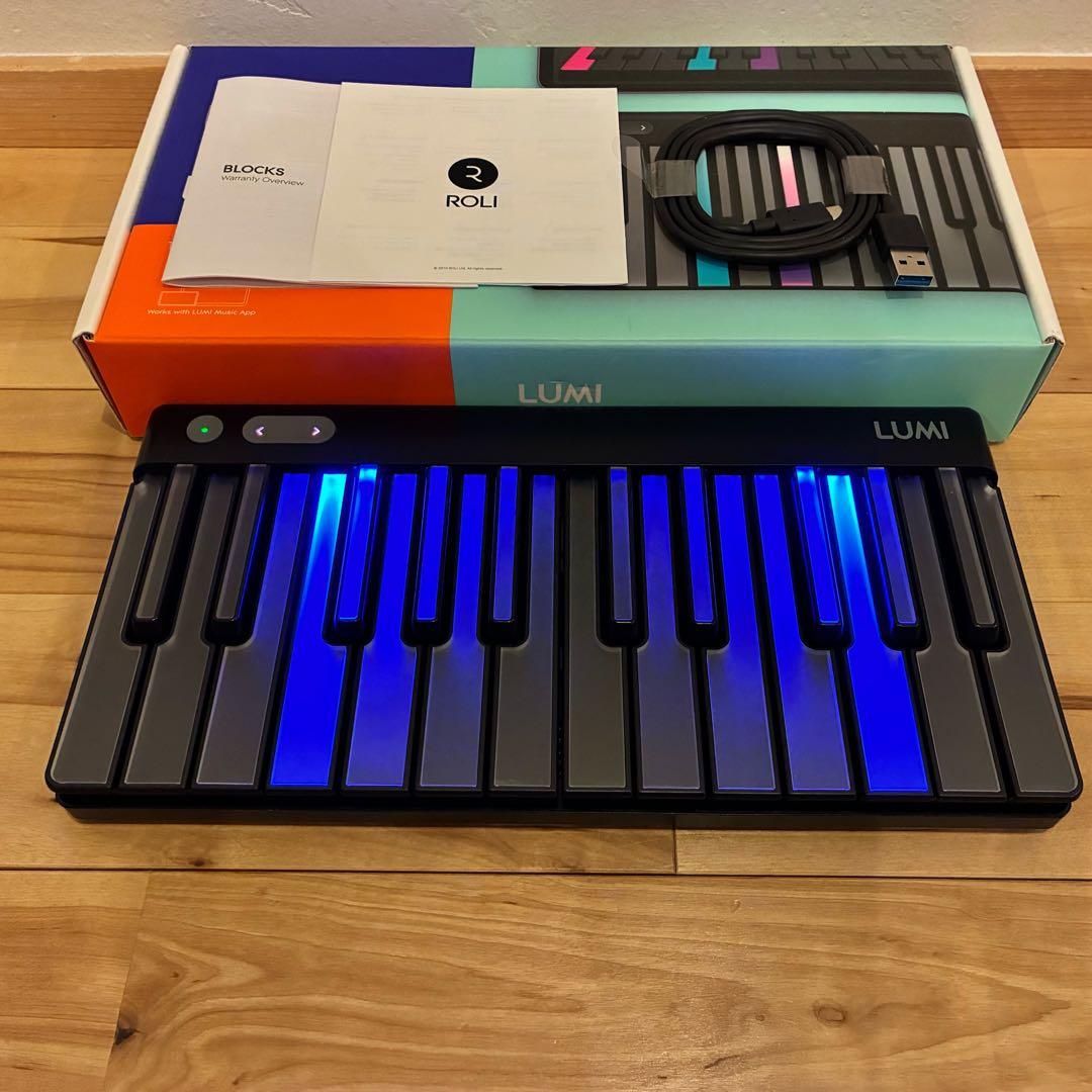 殆ど未使用‼️ROLI LUMI Keys MIDIキーボード ケース付き
