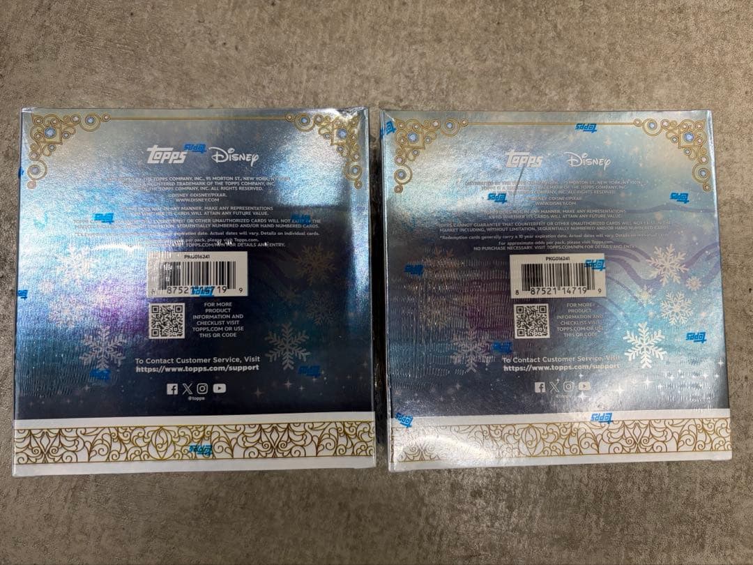 Topps Disney Frozen Wonder Winter Box 2箱