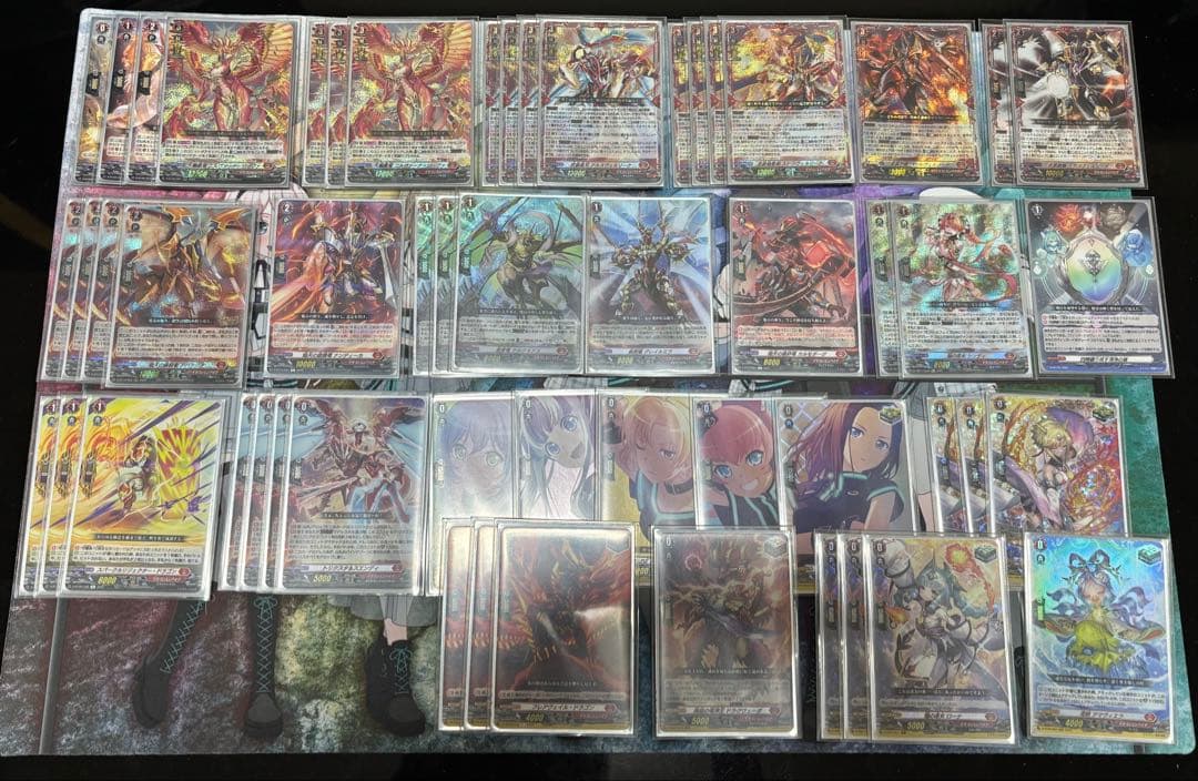 ヴァンガード ニルヴァーナ・ジーヴァ デッキ　スリーブ付き