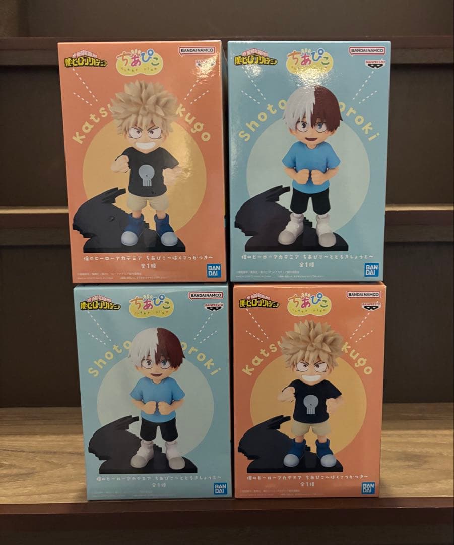 僕のヒーローアカデミア ちあぴこ ばくごうかつき とどろきしょうと　フィギュア