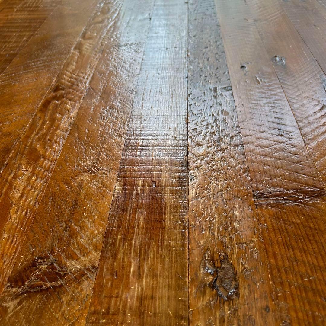 【美品】古材ダイニングテーブル（6人がけ）