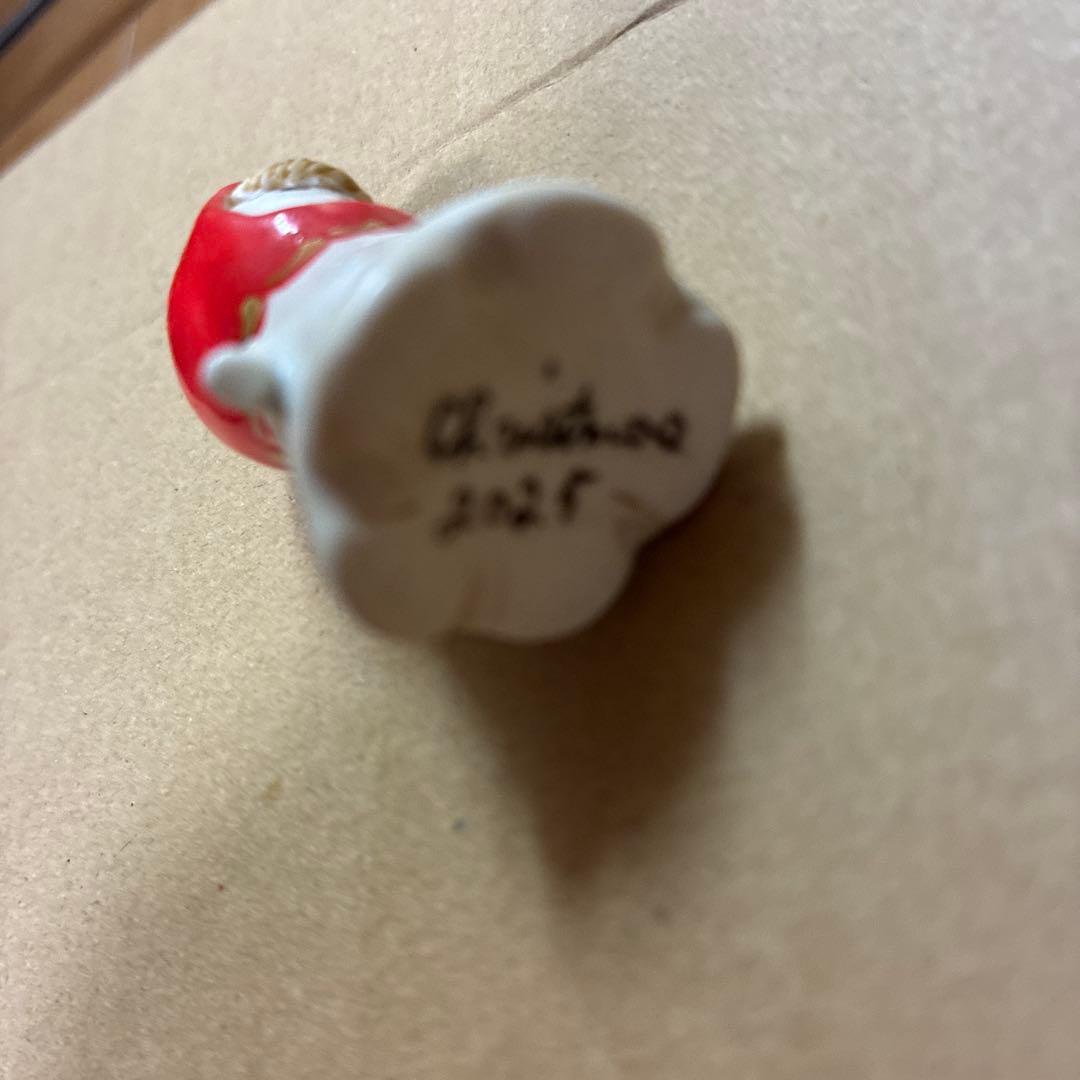 花＊花のお品です。うえのえみさん2025クリスマス新品ちび人形積奏コラボ