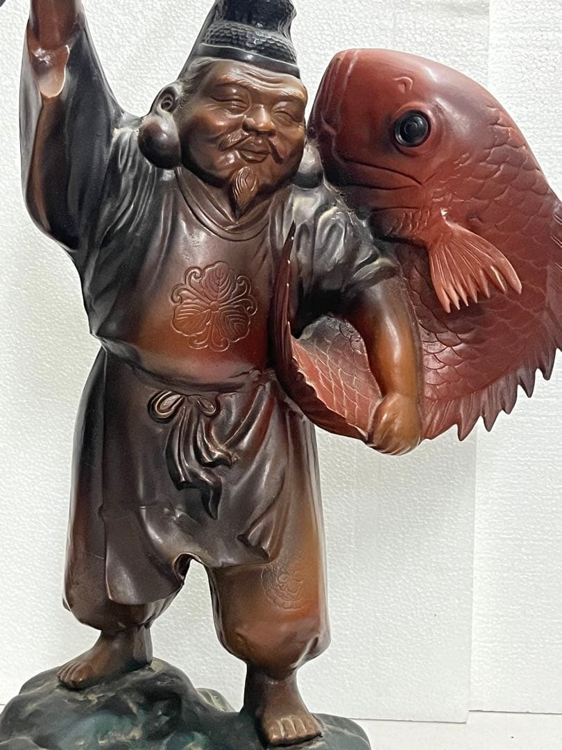 威風堂々、恵比寿様。老舗シリーズ第２弾。弾1弾は他で完売しました。鋳物。