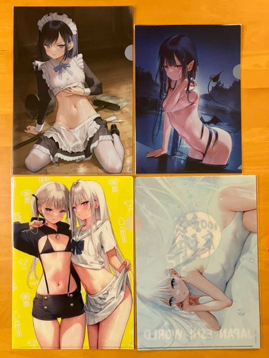 クリアファイルセット mignon