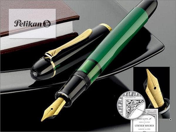 【Amami 新品文具】 Pelikan M120 グリーンブラック万年筆