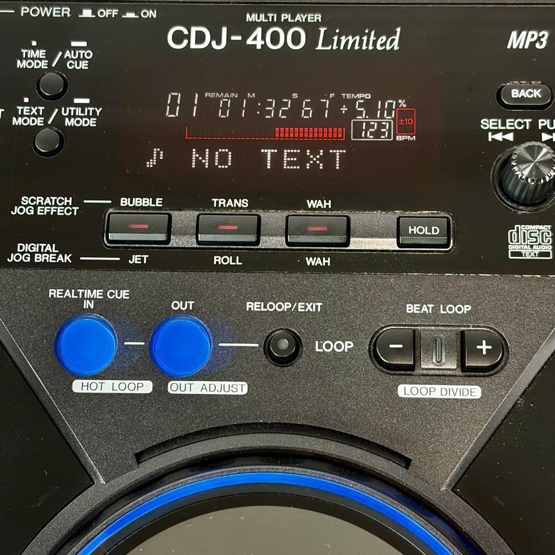 美品　限定品 パイオニアPioneer CDJ-400-K LIMITED