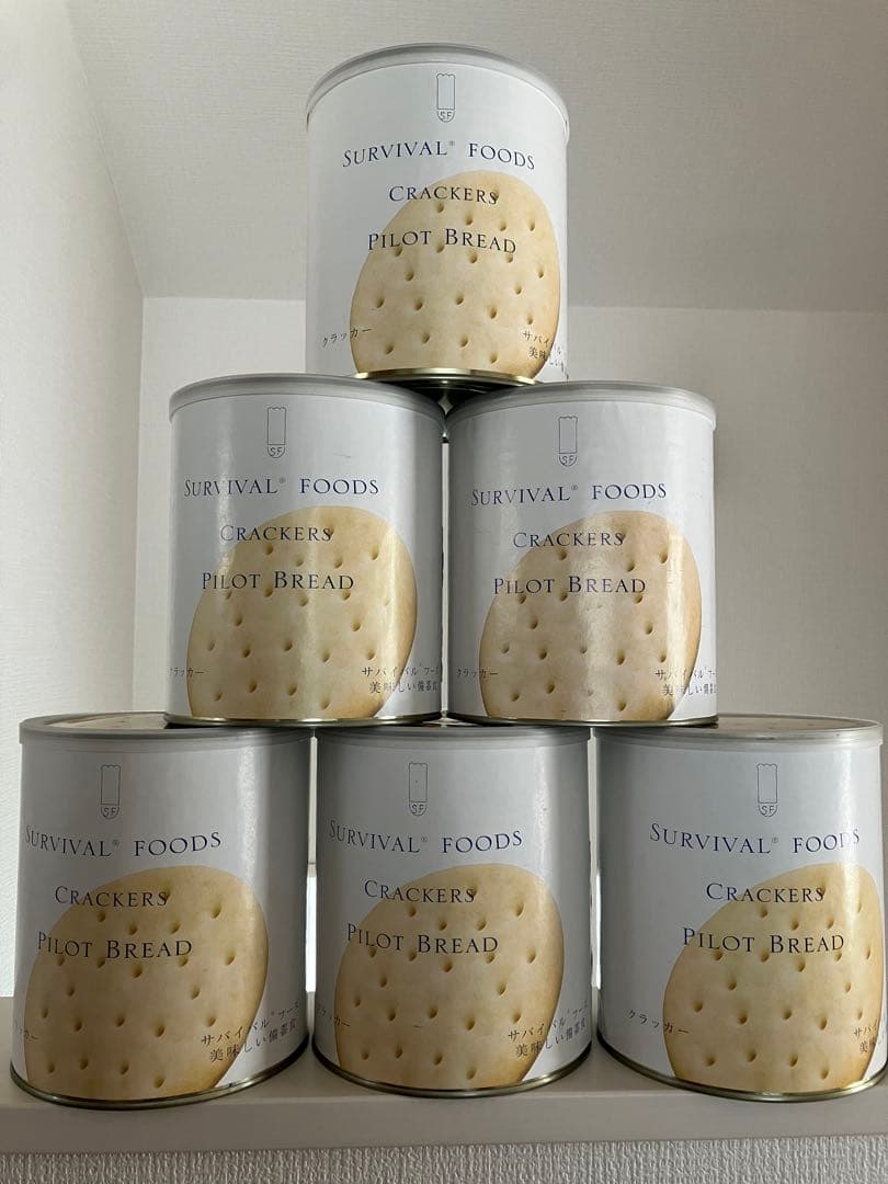 サバイバルフーズ大缶　クラッカー6缶