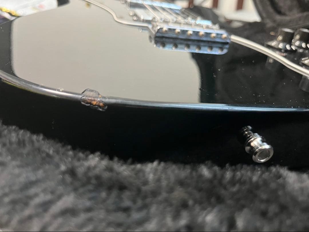 Fender Telecaster Deluxe ブラック ハードケース付き