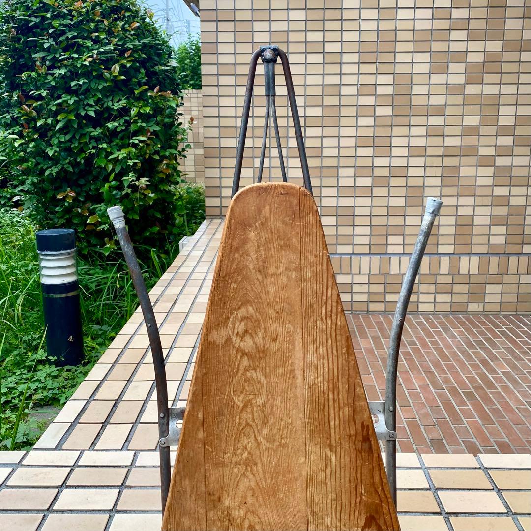 アイロン台★アウトドアテーブル★ビンテージUSAアンティーク★アメリカ店舗什器