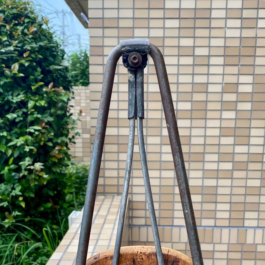 アイロン台★アウトドアテーブル★ビンテージUSAアンティーク★アメリカ店舗什器