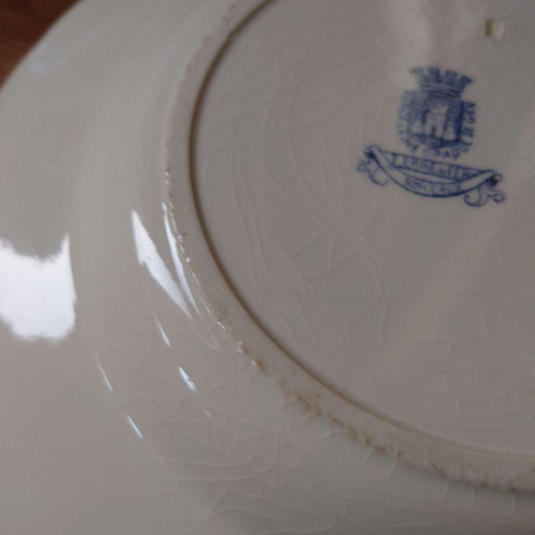 フランスアンティークGIENプレート