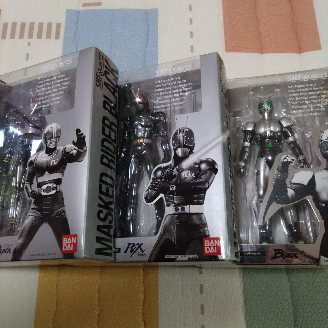 S.H.Figuarts 仮面ライダーBLACK　3体セット