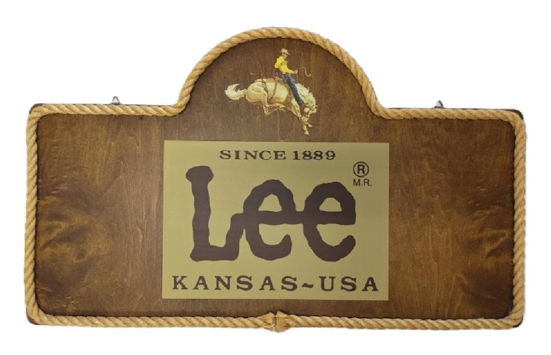 LEE リー 販促用 木製看板「激レア」 ノベルティグッズ