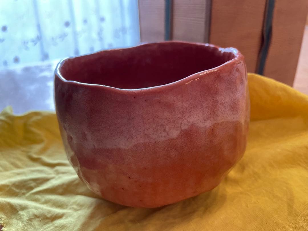 抹茶茶碗　（昭楽の印あり）