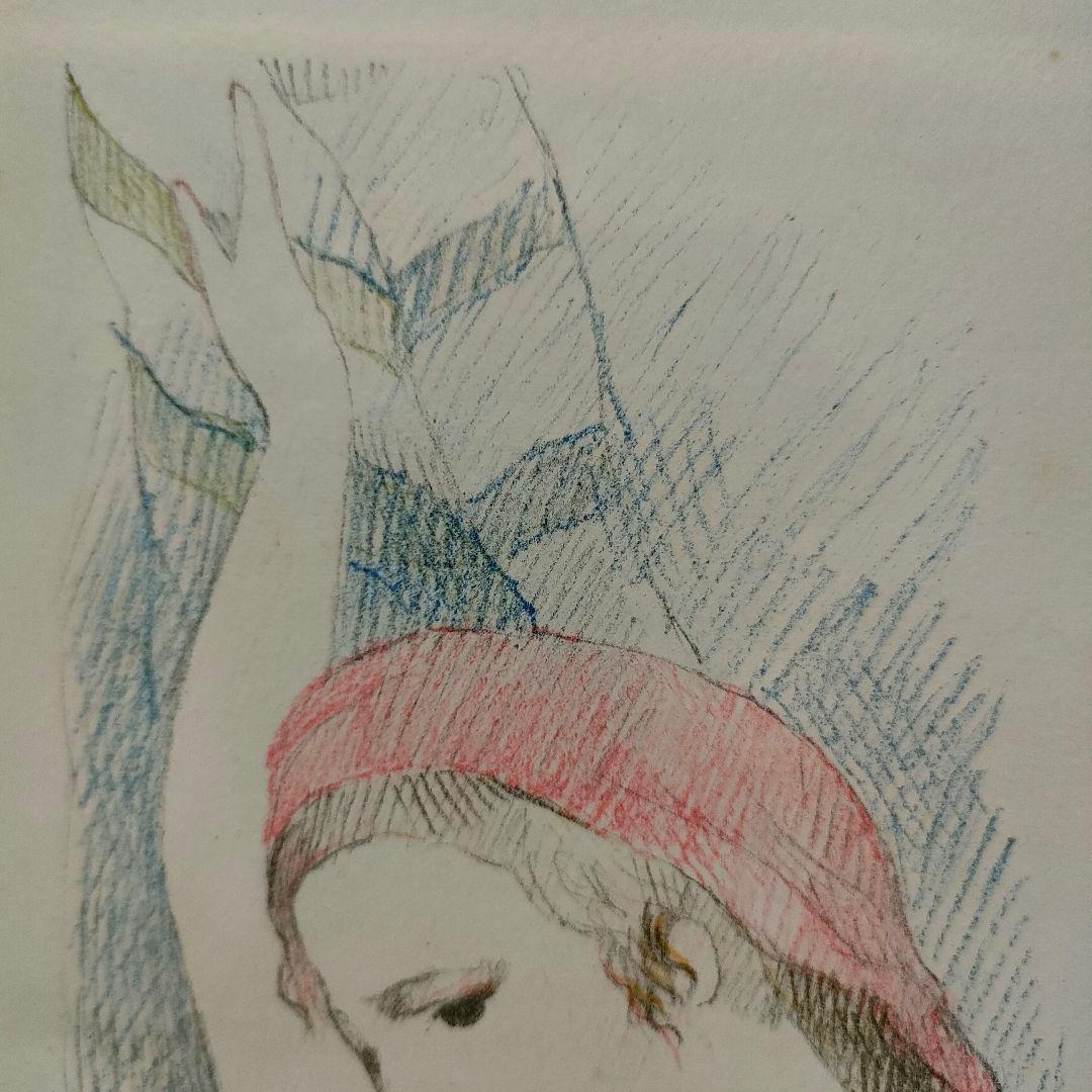 ローランサンのリトグラフ