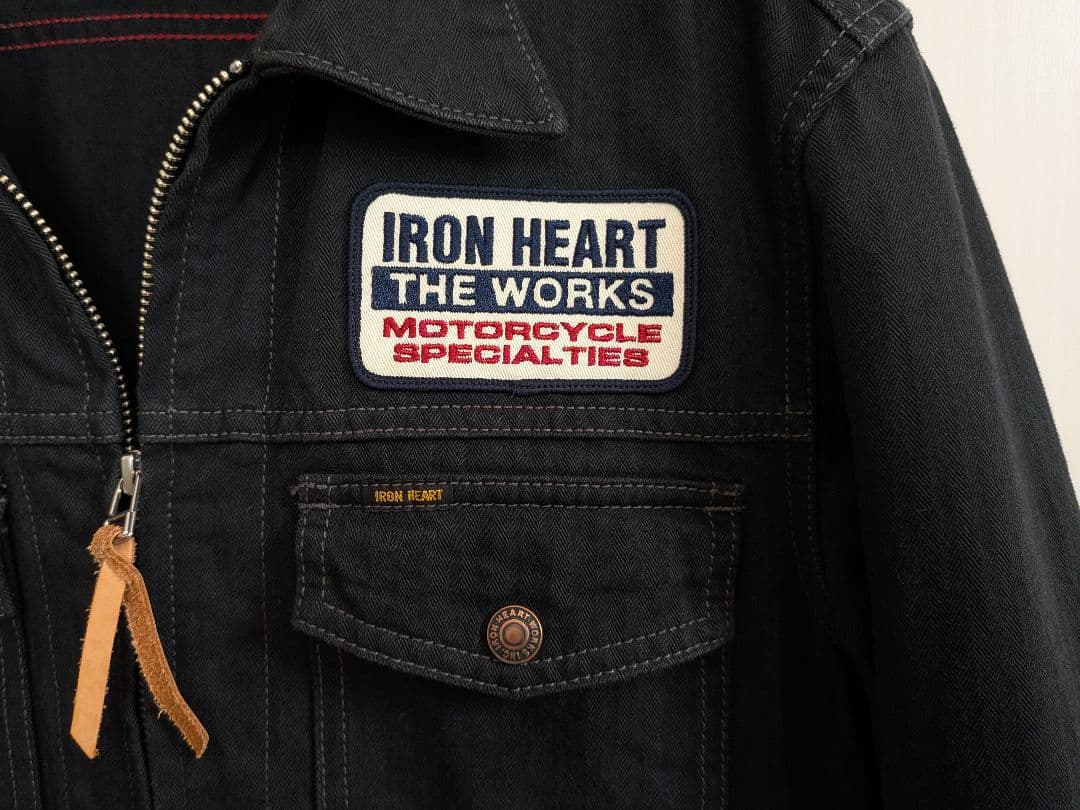 アイアンハート　ヘリンボーンワークジャケット　IRON HEART