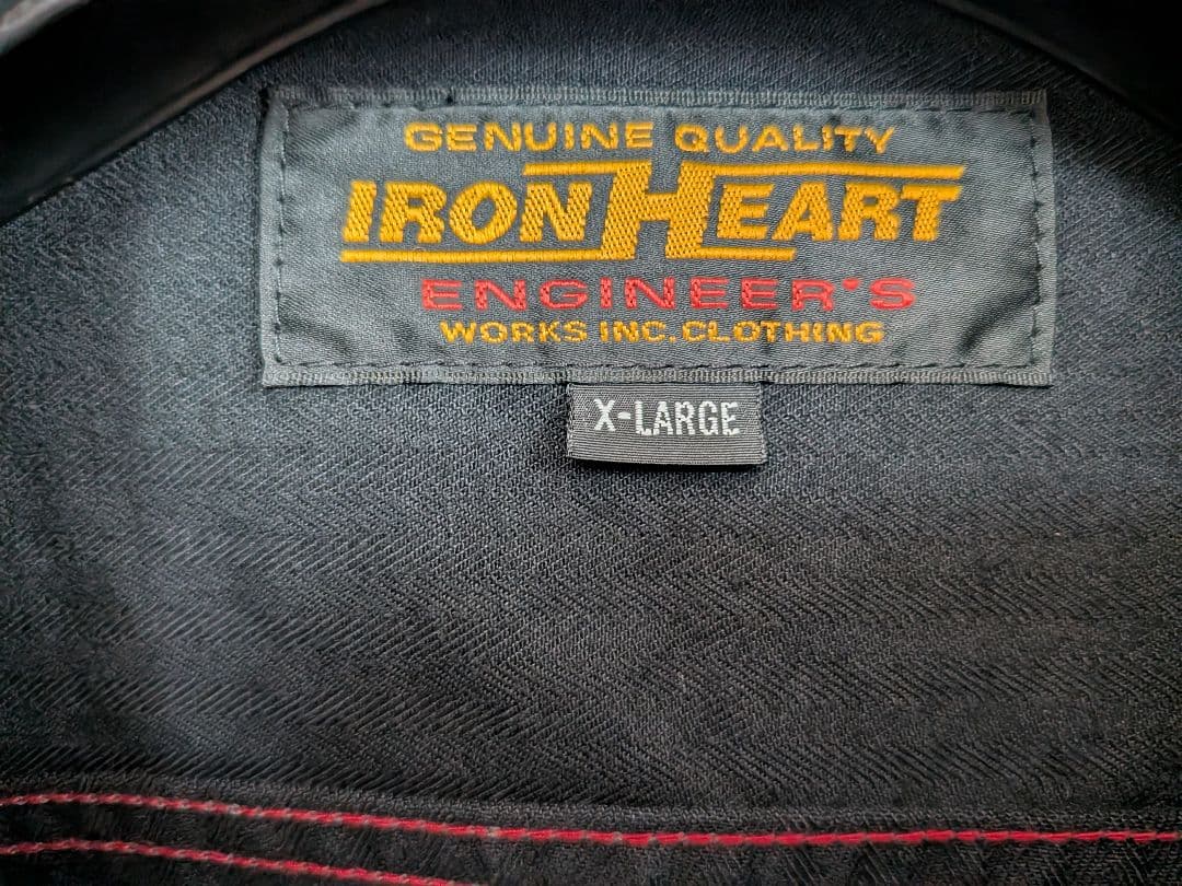アイアンハート　ヘリンボーンワークジャケット　IRON HEART