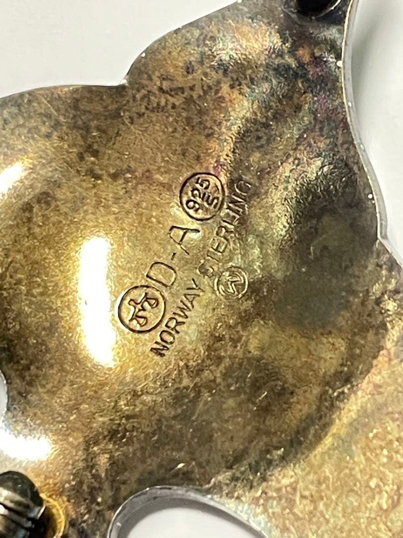 【匿名配送】David Andersen ヴィンテージ　ブローチ　❤︎