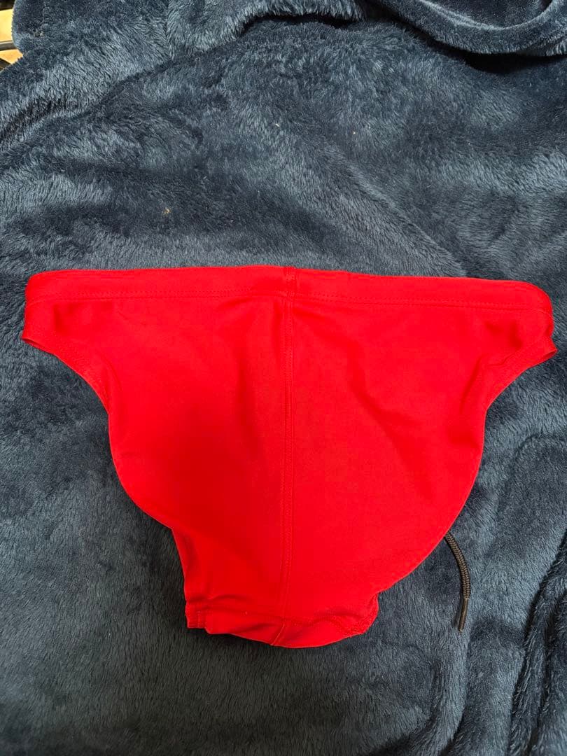 asics 赤 競泳水着 競パン