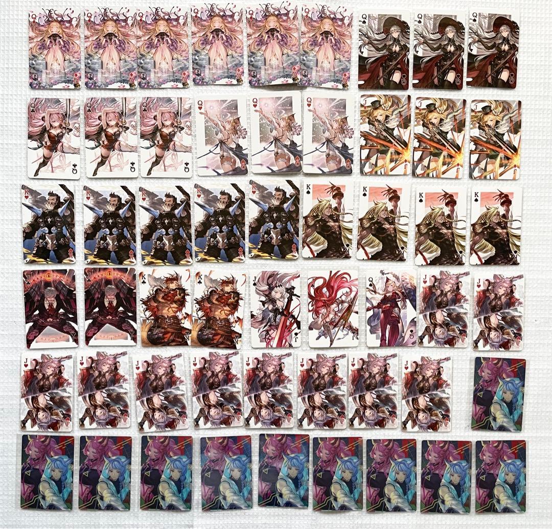 グラブルフェス　グッズ　まとめ売り　ポストカード　トランプ　ガレヲン　シエテ
