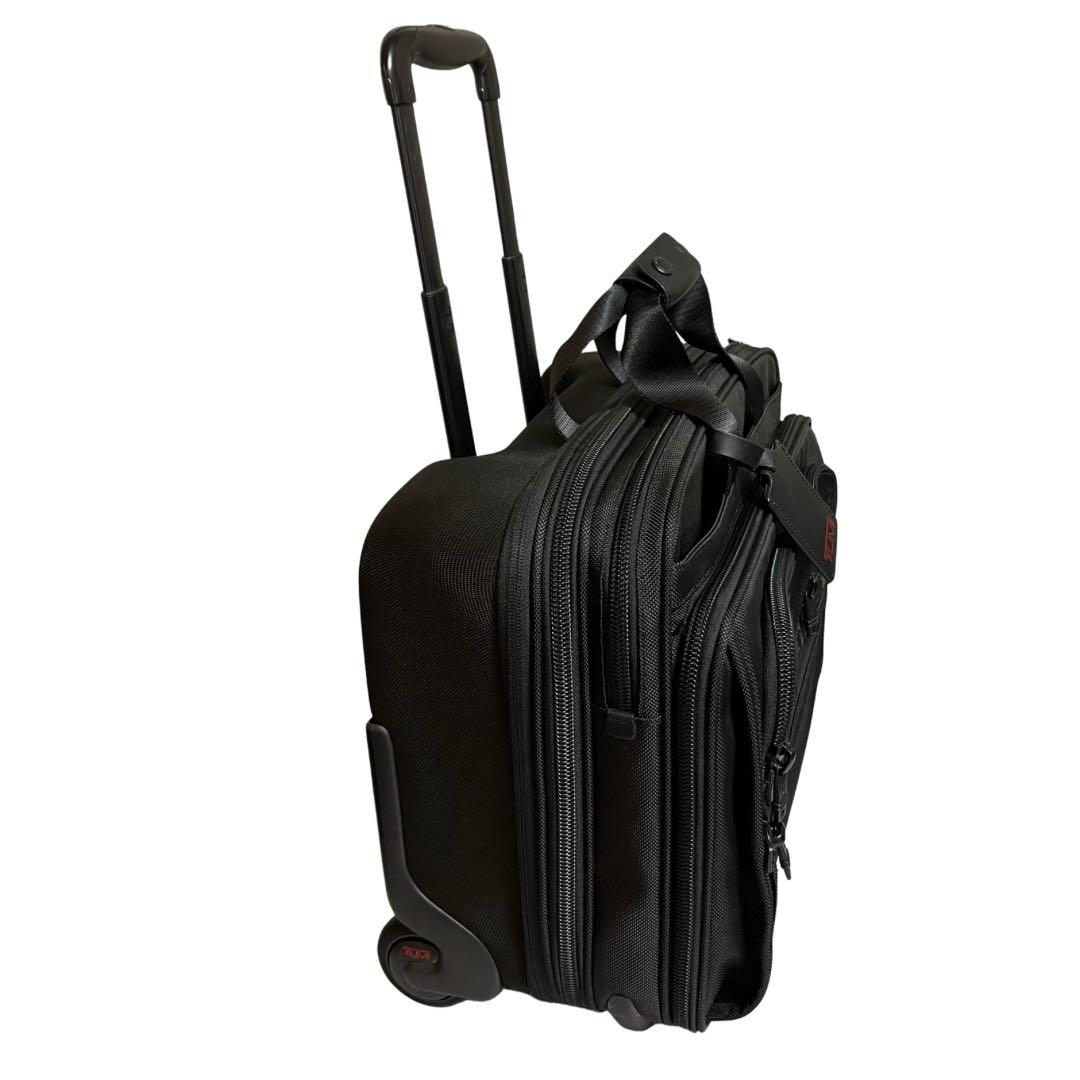 TUMI ビジネスキャリー 2輪キャリーバッグ PCスリーブ・ポーチ付属