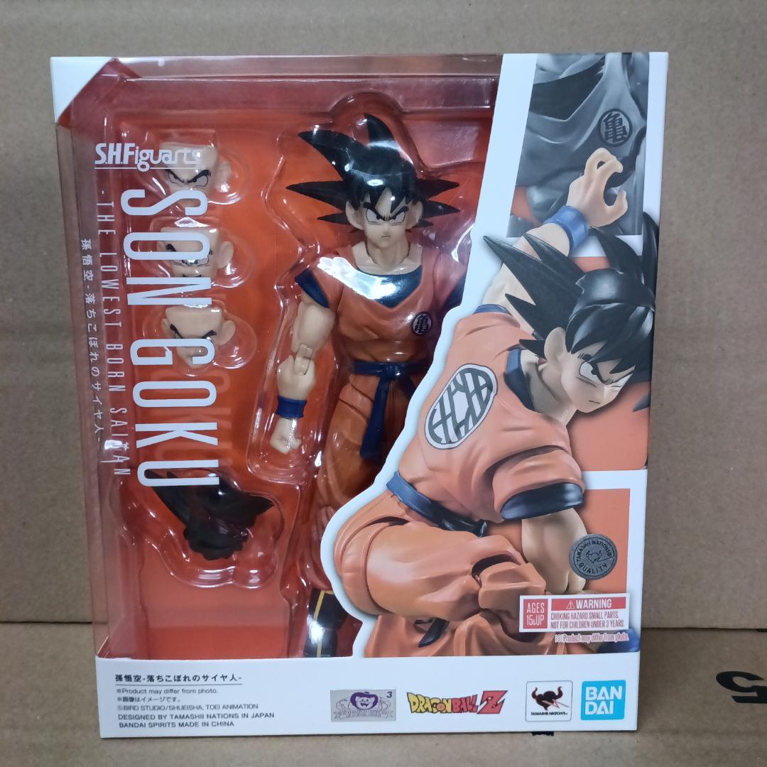 S.H.Figuarts　ドラゴンボール　孫悟空-落ちこぼれのサイヤ人-未開封①