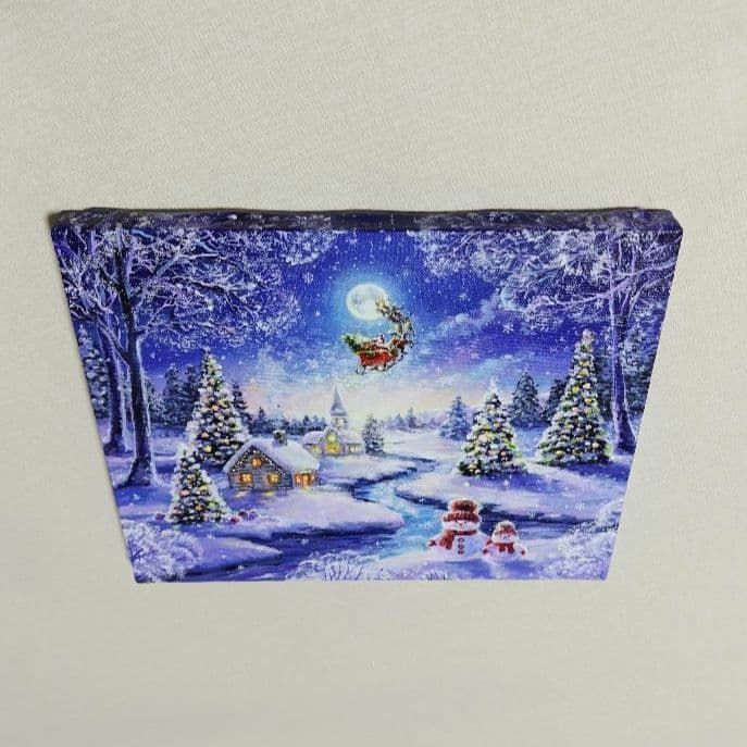 R*U様 【夜空を見上げて】アクリル画 F3 風景画 絵画