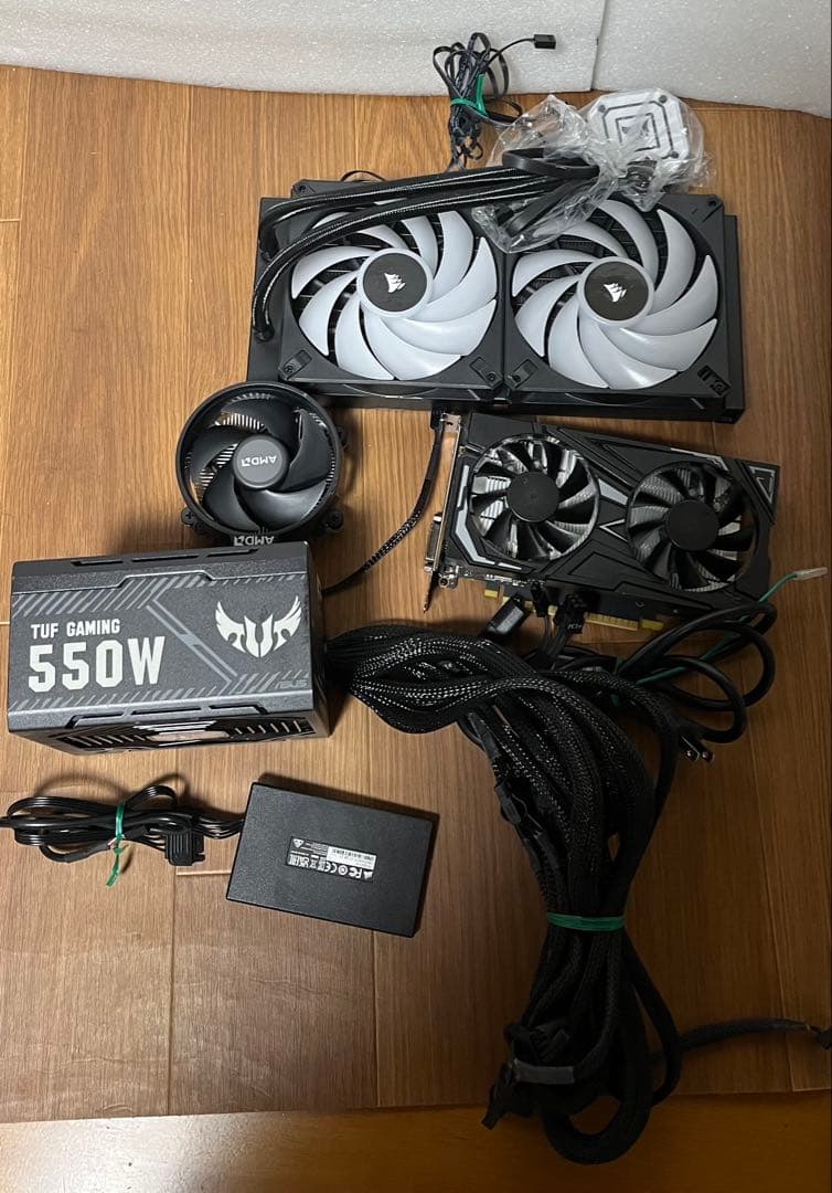 PC部品 4点セット動作は未認品