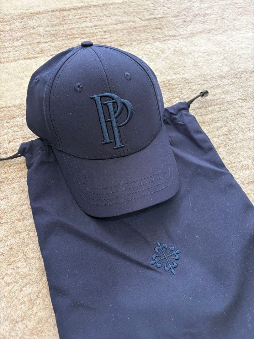 PATEK PHILIPPE パテックフィリップ刺繍ロゴ　ノベルティキャップ