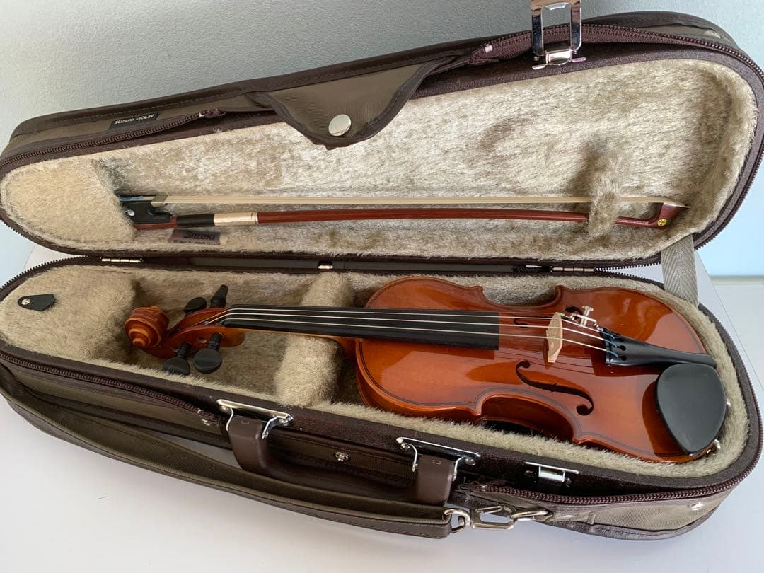 SUZUKI 幼児用 バイオリン No200 1/16 スズキ弓 松脂 ケース