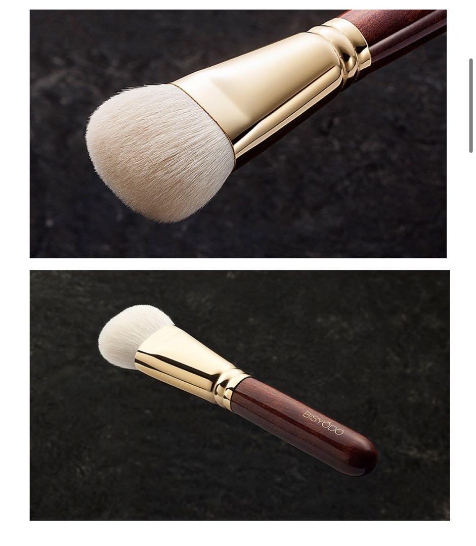 【新品未使用品】ウエダ美粧堂 ファンデーションブラシ （丸平）B-FD-01