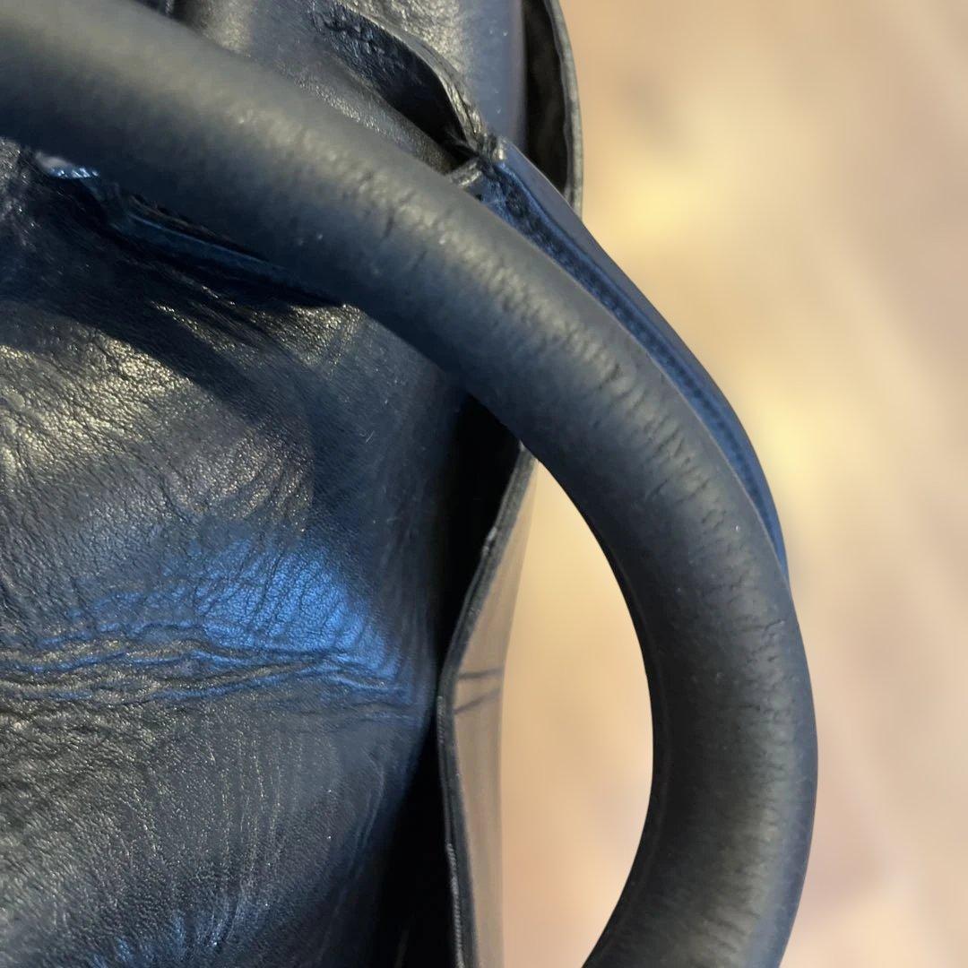 aniary　アニアリ　黒レザー　ブリーフバッグ