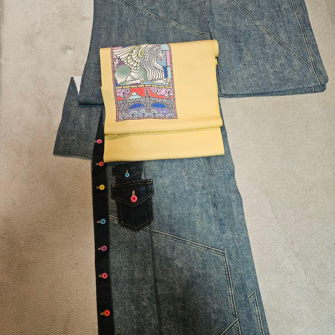 セオ　デニム着物！お洒落をお楽しみ下さい。