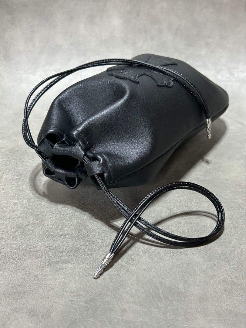 レザー巾着　Sサイズ