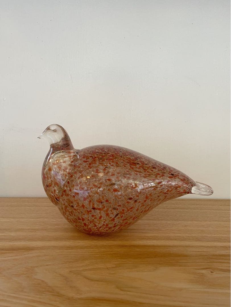 鳥 バード 置物 オブジェ ARTLASI ガラス