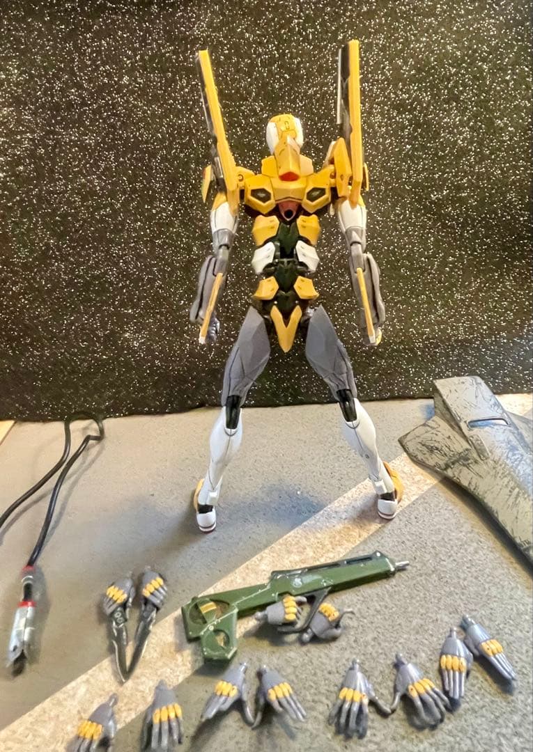 【美品 カッコイイ完成品】RG エヴァンゲリオン0号機