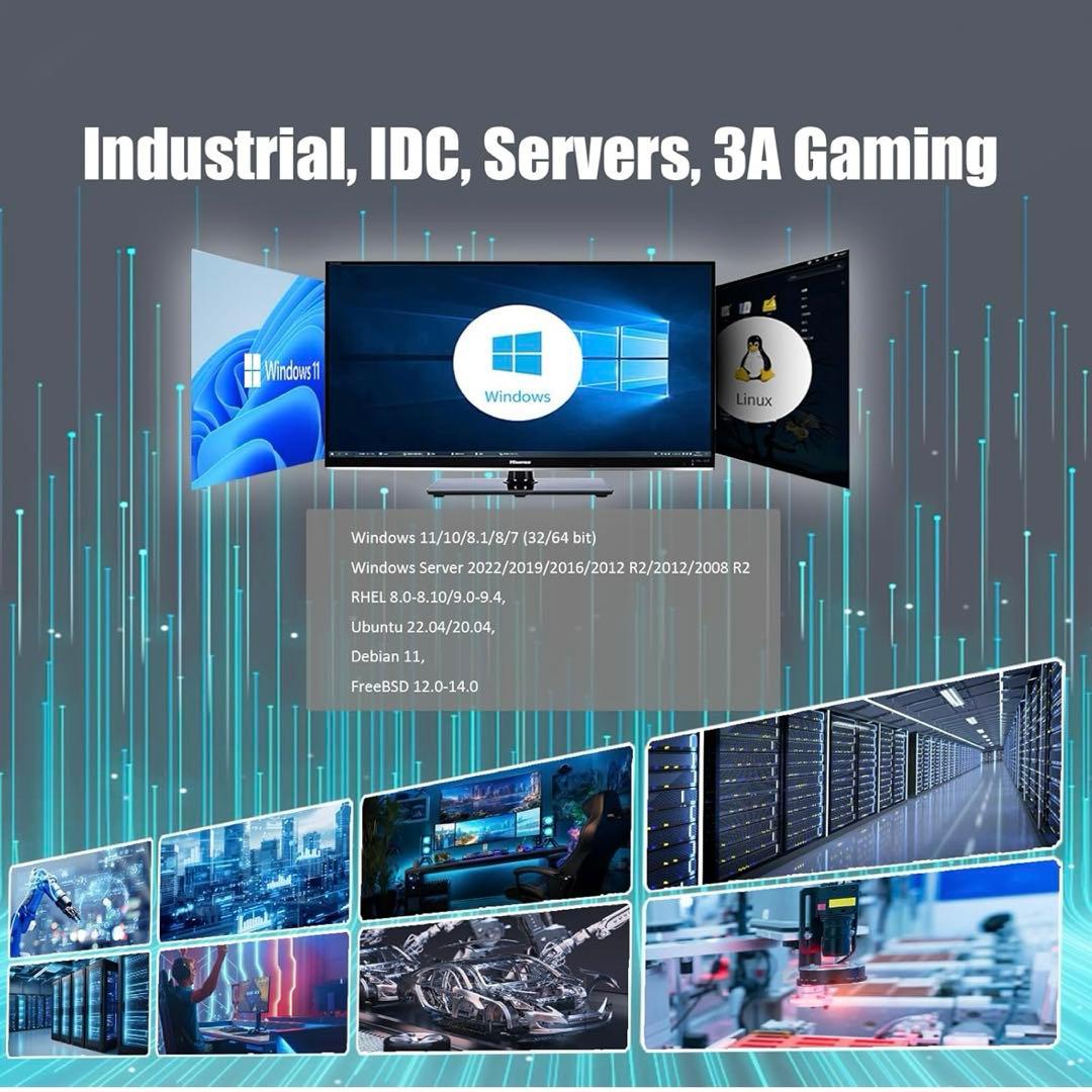 GLOTRENDS ST7381 10G RJ45イーサネットネットワークカード