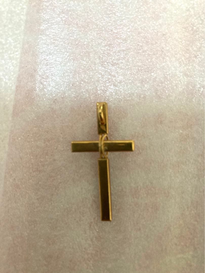 ペンダントトップ　k18金　オニキス