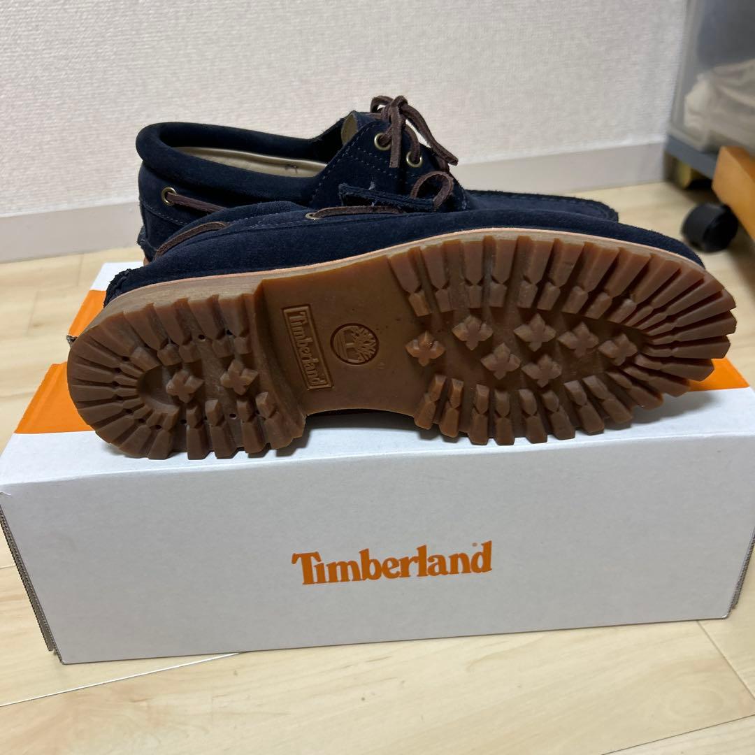 Timberland ネイビー 3eye スエード