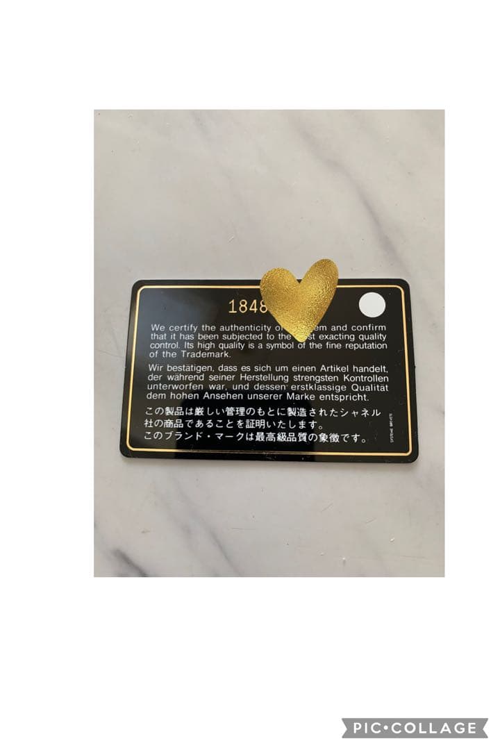 【Paper】 CHANEL キャビアスキン2つ折り長財布／美品