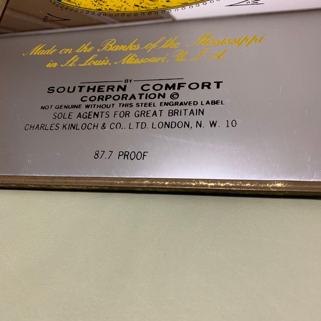 Southern Comfort 広告プレート　ヴィンテージパブミラー