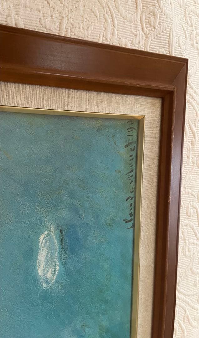 Claude Monet 睡蓮:61×68.5cm ／睡蓮クリーニングクロス付