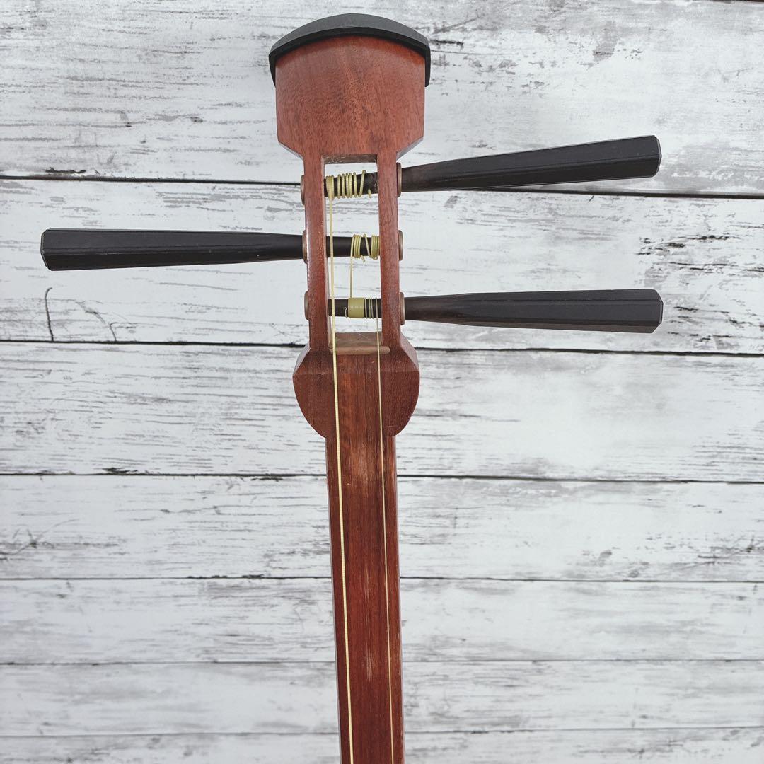 中棹三味線 ケース付き 昭和レトロ