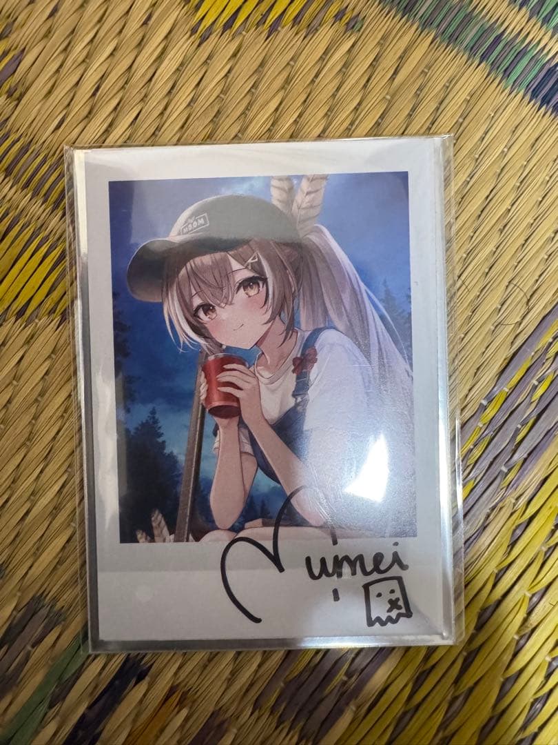Mumei サイン入りブロマイド 2024年誕生日記念