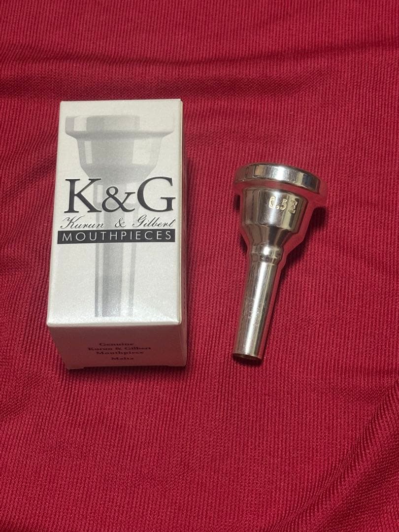 K&G バストロンボーン用マウスピース　0.5E