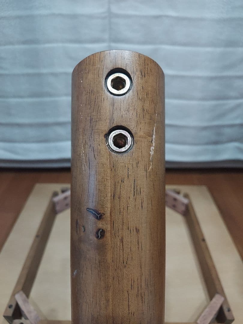 ニトリ　ウォールナットダイニングテーブル