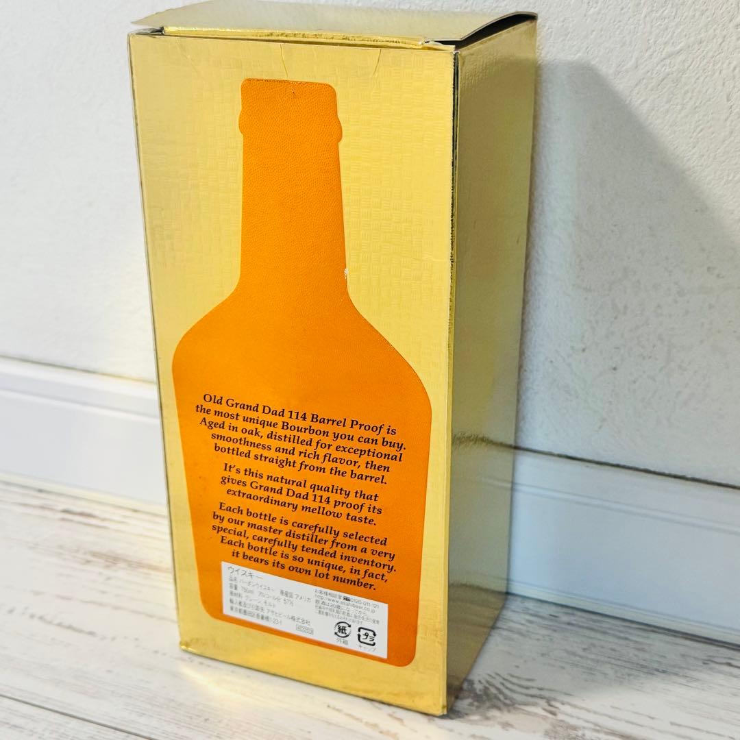 OLD GRAND DAD 114 BARREL PROOF 750ml 未開封