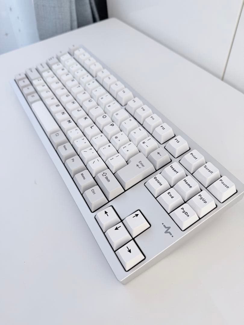 wobkey crush80 reboot pro JIS日本語 シルバー　白