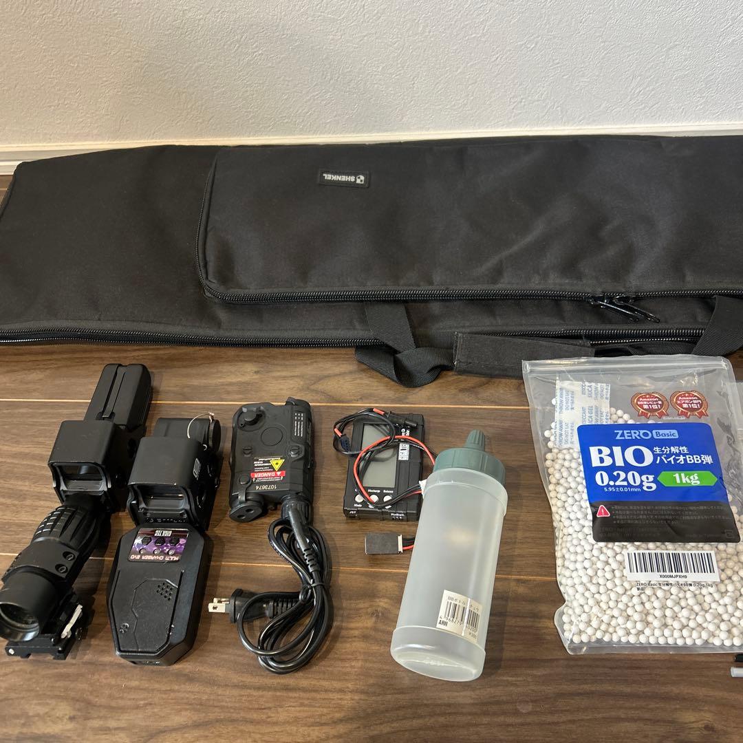 東京マルイ SCAR-L CQC次世代電動ガン　色々セット　初心者セット