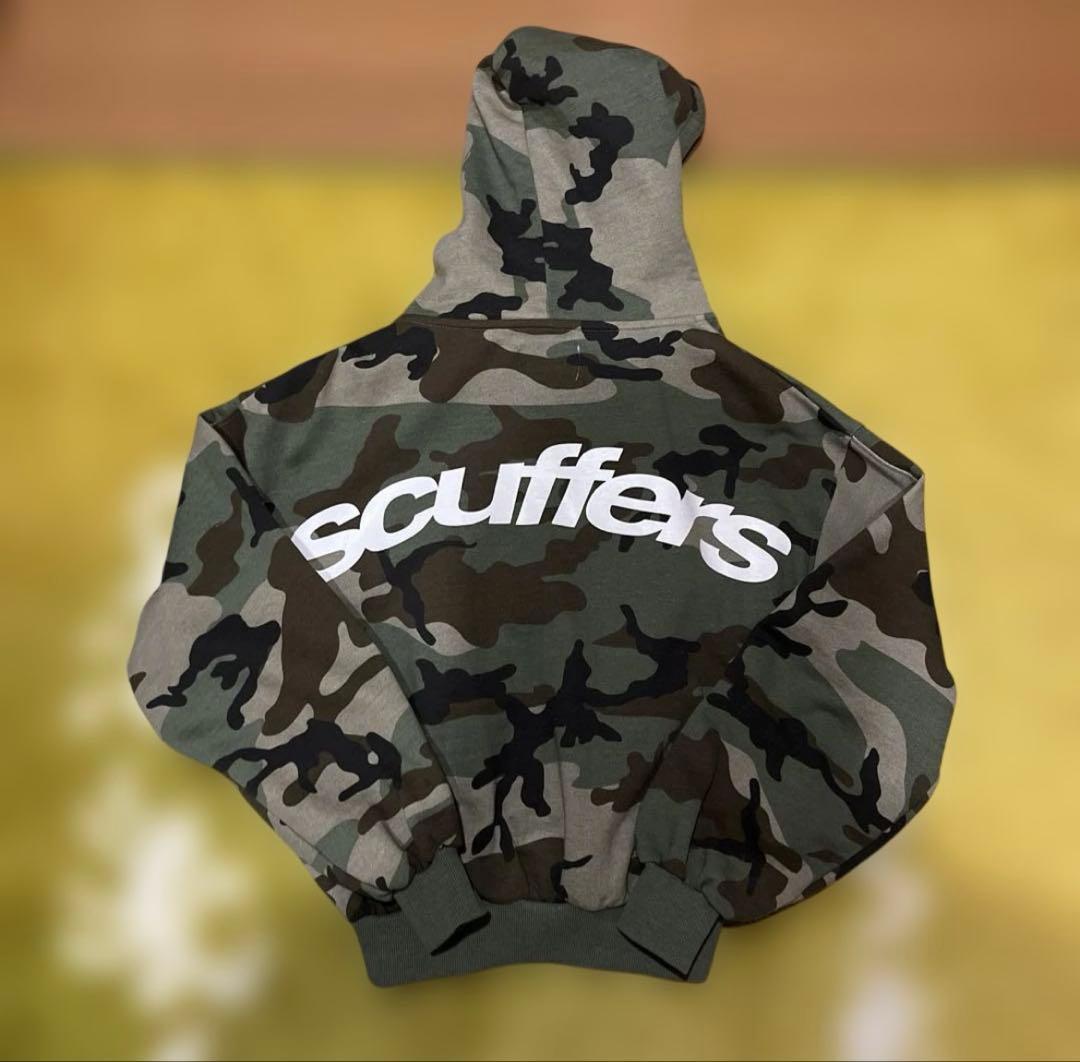 scuffers迷彩パーカー